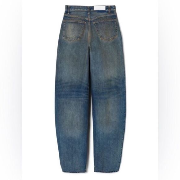 Re/Done Tailored Blue Jeans Ultra High Rise Size 27 - Picture 8 of 14